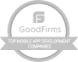 Badge of Goodfirms for being a top mobile app development company