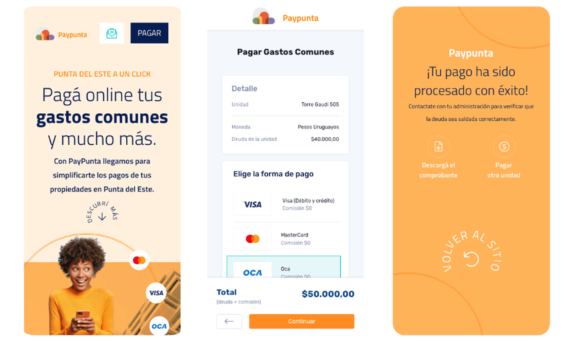 paypunta screens